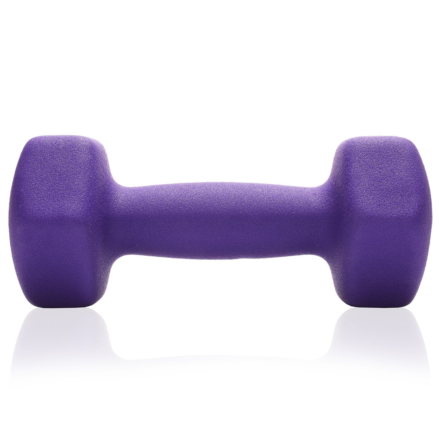 Neoprene Hex Dumbbell Hand Weights, Set of 2 - Workout Strength Training